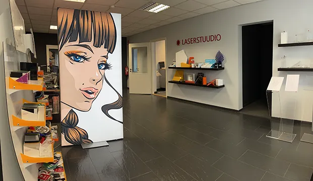 Laserstuudio intejoor